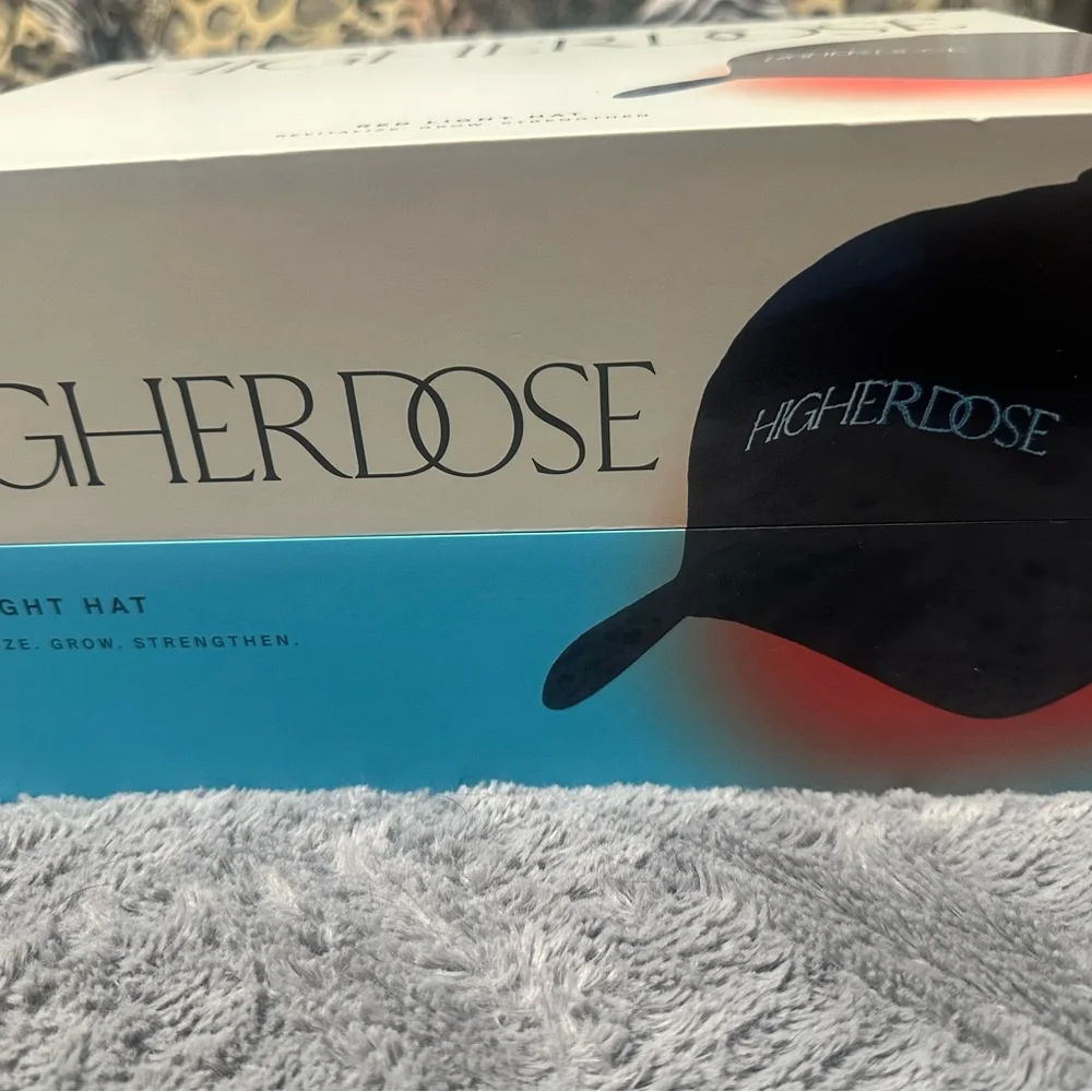 HigherDose Red Light Hat - Black NEW IN BIX